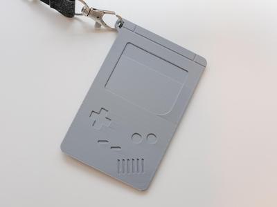 Gameboy Inspired Keycard holder 