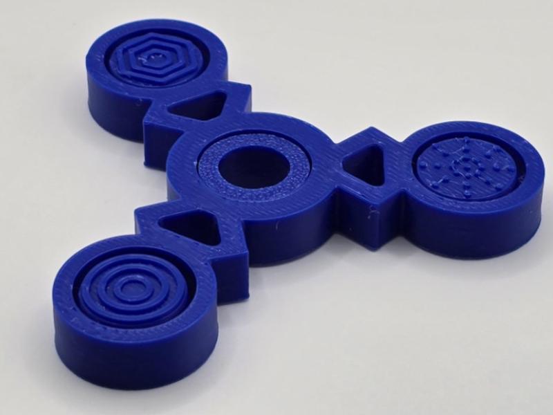 TriFidget Texture Spinner