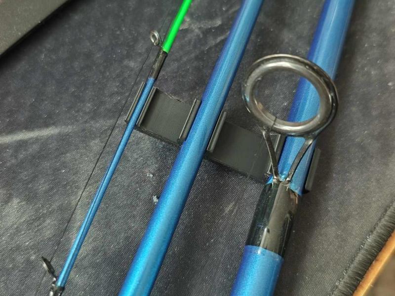fishing rod transport clips