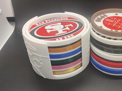 Coaster Holder for 6 pieces