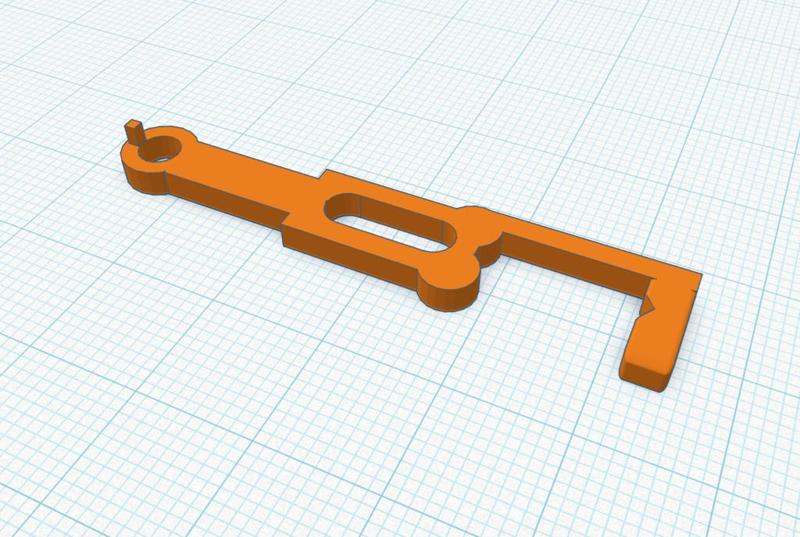 Airsoft Cyma m14 fire selector arm 