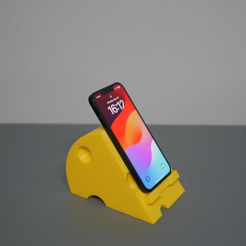 Cheddar Cheese Phone Dock with Storage