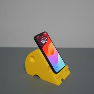 Cheddar Cheese Phone Dock with Storage