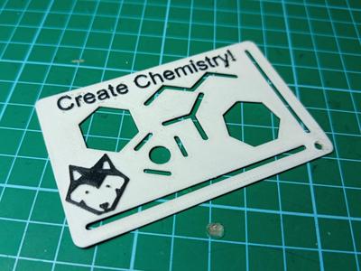 Chemistry card