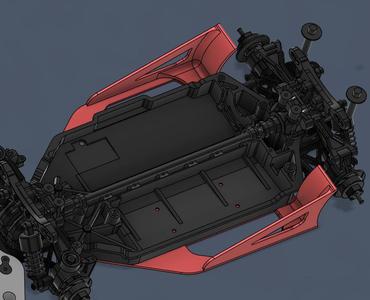 TT-02 Seitenteil / Verbreiterung