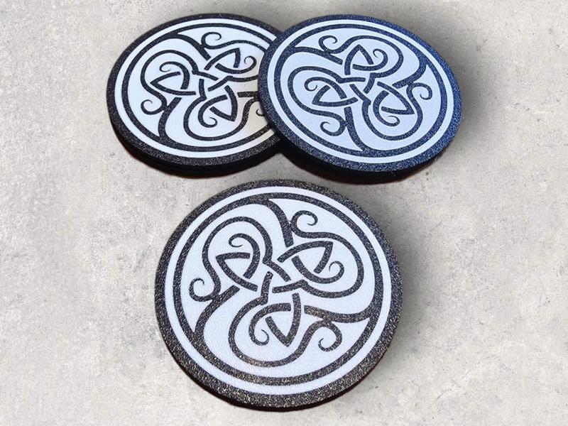 Celtic Knot Coasters - 2 Designs
