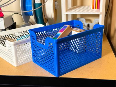 170x240mm Stacking Basket - Tall - 136 mm Tall