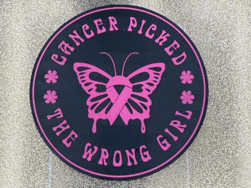 BREAST CANCER PICKED THE WRONG GIRL 
