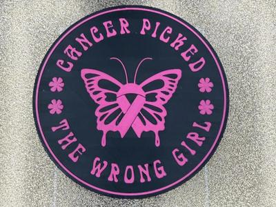 BREAST CANCER PICKED THE WRONG GIRL 