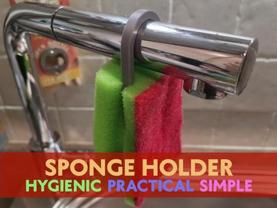 Hygienic Kitchen Sponge Drip-Dry Rack