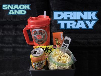 Snack and Drink Tray