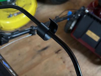 Mower handle lock