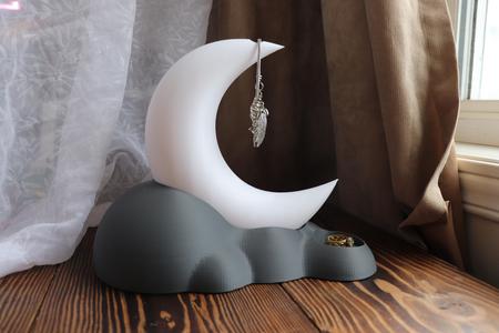 Moon Crescent Jewelry Holder