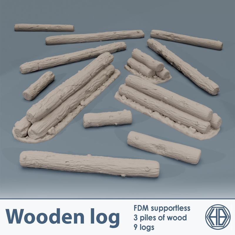 Wooden log