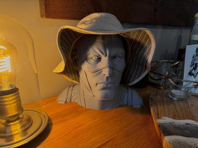 Captain America Head - **Headphone/Hat stand**