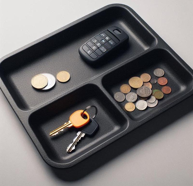 Modern Key and Coincatcher Tray