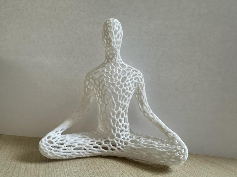 Voronoi Meditation Sculpture