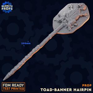 Toad-Banner Hairpin