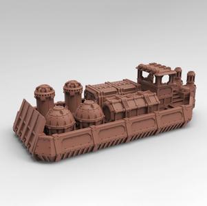 Cargo Barge with Cargo
