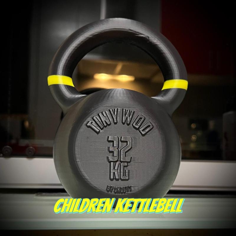 CHILDREN KETTLEBELL 32KG TINYWOD
