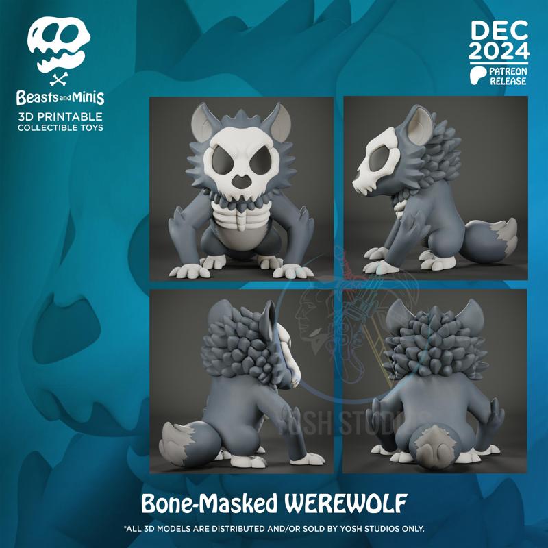 Werewolf Mini 3D Printer STL File