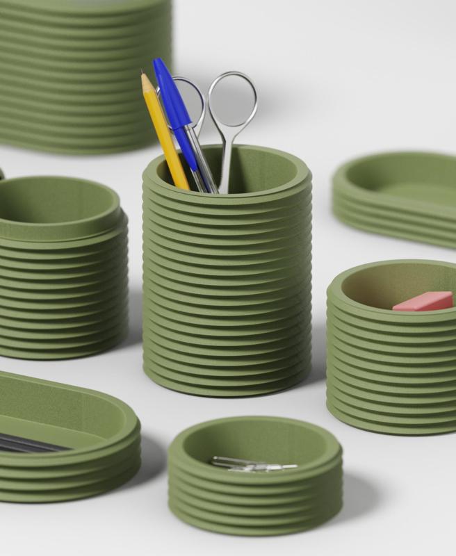 ZAG Collection - Desk Organizer Set