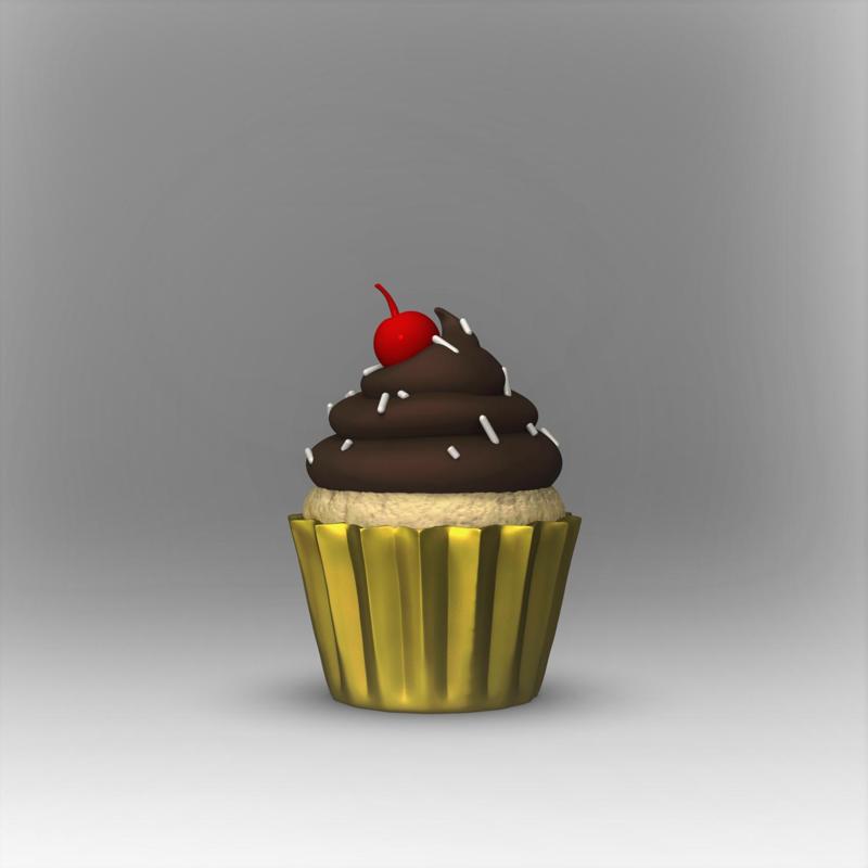 Cherry Sprinkle Cupcake +MMU Files