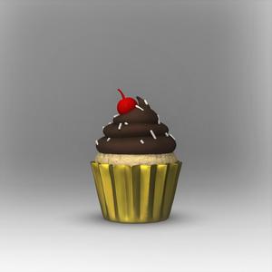 Cherry Sprinkle Cupcake +MMU Files