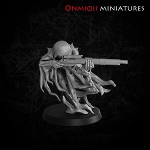 Undead soldier with sniper rifle