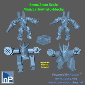 6mm/8mm Mini/Early/Proto-Mechs