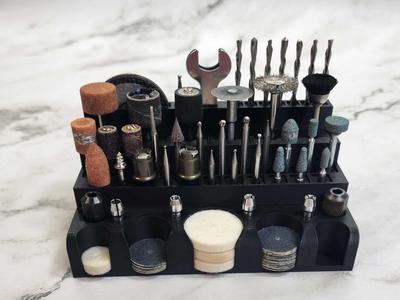 Bitnest Mini - Compact Dremel Drill Bit Organizer