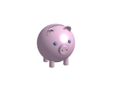 Piggy Bank - Minimalistic Style