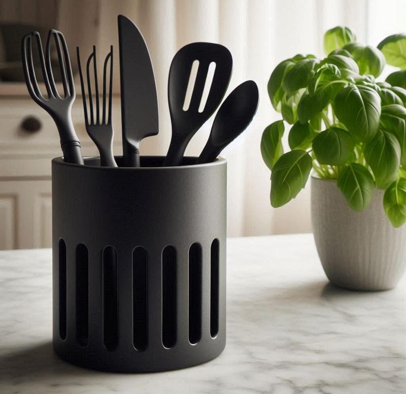 Kitchen Utensil Holder, Utensil Basket