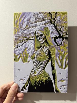 Skeleton in Blossoms