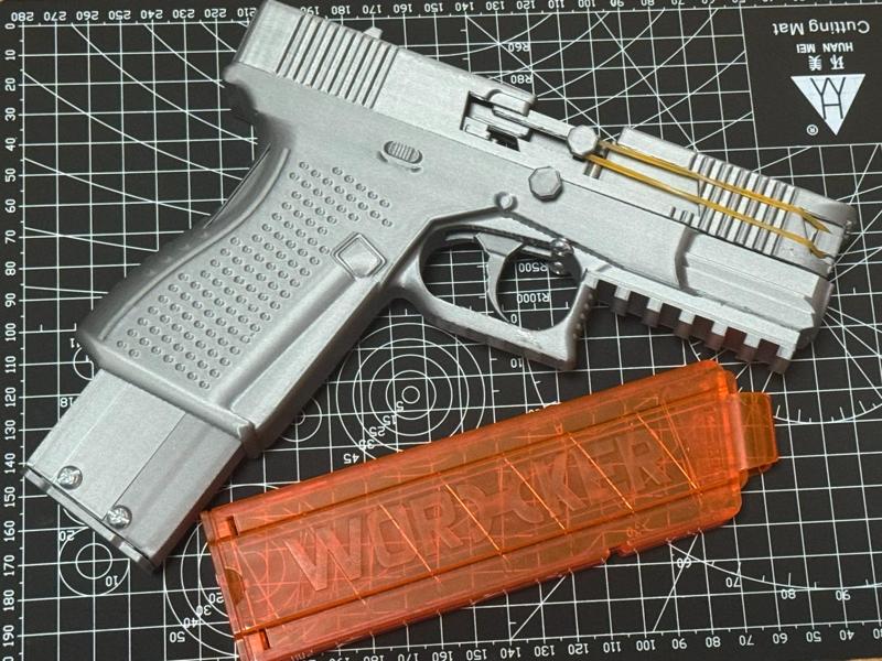 NerfLock - Half Length Nerf Dart Launcher 奈洛克发射器