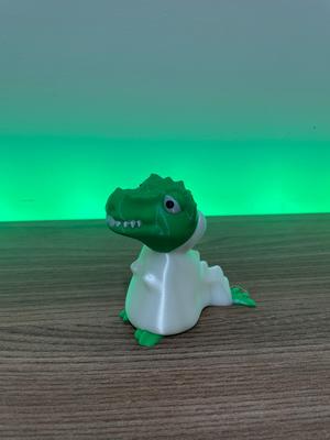 Cute T Rex Dinossaur with Ghost Costume