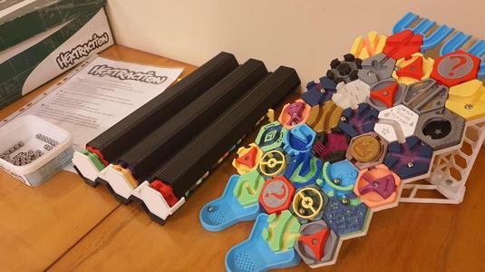 Hextraction tile dispenser Triple Tube