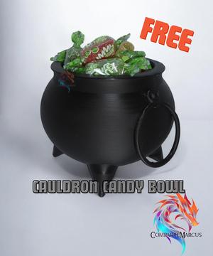 Cauldron candy bowl / 3mf included