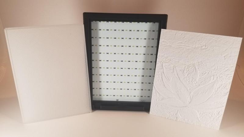 Bambu Lithophane Frame - No Logo + Diffuser Locks