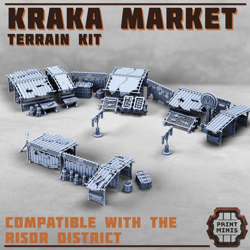 Kraka Market Stalls