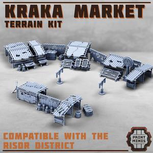 Kraka Market Stalls