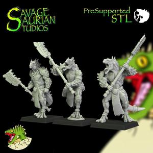 Allosaurian Cleavers - Dinosaur Lizardmen