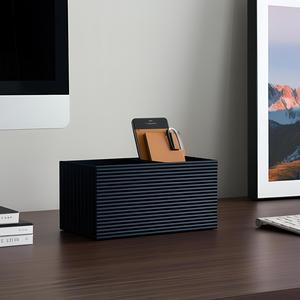 Modern Design Office Organizer With Ribbed Surface