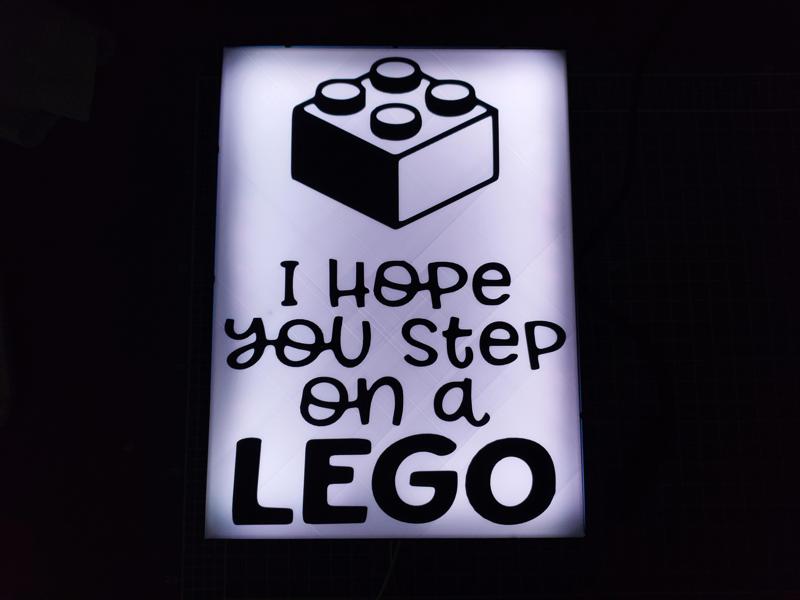 Step on LEGO