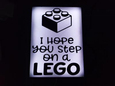 Step on LEGO