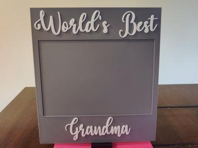 Worlds Best Grandma Frame