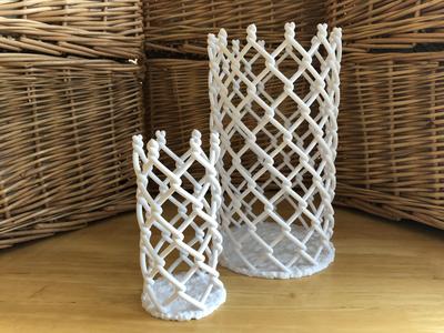 Chain Link Vase Large