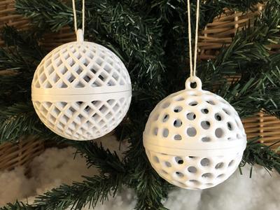 Diamond Ornament Container (Open)