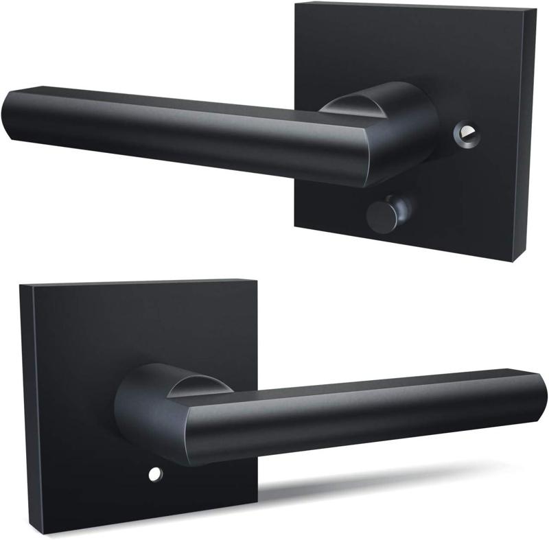 Ohuhu Lever Square Rossete Escutcheon Alignment