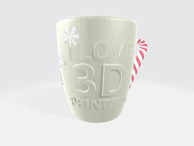 Remix of "I Love 3D Printing" Remixing Mug